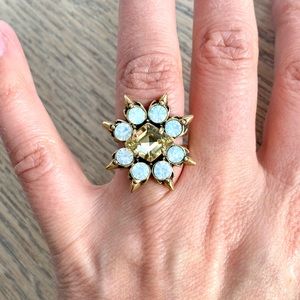Stella & Dot Starburst Eva Cocktail Ring - Gold